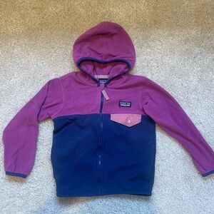 Patagonia Kids' Two-Tone Fleece Hoodie
